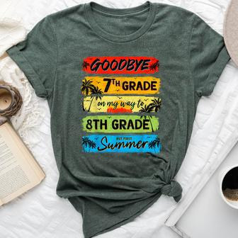 Goodbye 7Th Grade Summer Graduation Teacher Kid Bella Canvas T-shirt - Monsterry