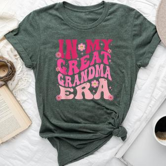 In My Grammy Era Baby Announcement Grandma Mother's Day Bella Canvas T-shirt - Thegiftio UK