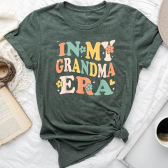 In My Grandma Era Sarcastic Groovy Retro Bella Canvas T-shirt - Seseable