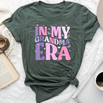 In My Grandma Era Retro Groovy Best Grandma Ever Bella Canvas T-shirt - Monsterry UK