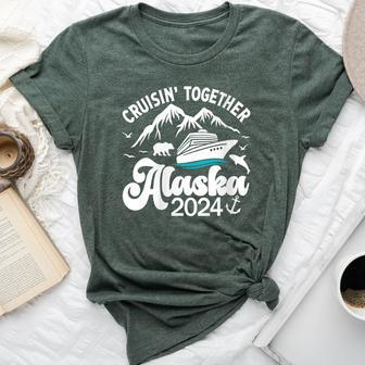 Great Alaska Cruise Trip Cruising Together 2024 Bella Canvas T-shirt - Monsterry CA
