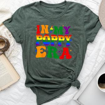 Groovy In My Poppy Era Pride Month Lgbtq Fathers Day For Men Bella Canvas T-shirt - Monsterry UK