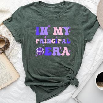 Groovy In My Principal Era Disco School Era Teacher Student Bella Canvas T-shirt - Monsterry CA