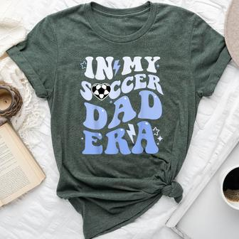 Groovy In My Soccer Dad Era Soccer Dad Of Boys Bella Canvas T-shirt - Seseable