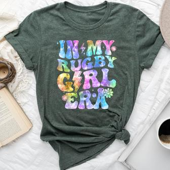 Groovy Tie Dye In My Rugby Girl Era Bella Canvas T-shirt | Mazezy
