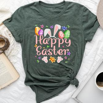 Happy Easter Day Kid Bella Canvas T-shirt | Mazezy