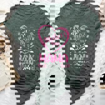 Happy My First Mother's Day As A Mama Est 2024 Mommy Mama Bella Canvas T-shirt | Mazezy