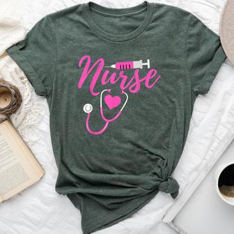 Happy Nurse Week 2023 Wound Care Nurse Rn Cna Work Mom Dad Bella Canvas T-shirt - Thegiftio UK