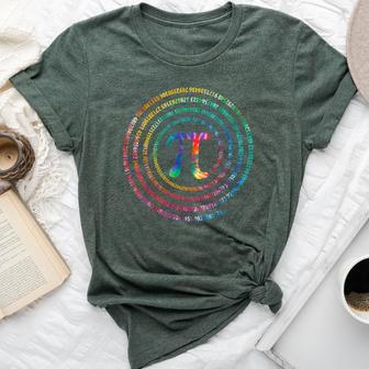Happy Pi Day Mathematic Math Cute For Teacher Kid Vintage Bella Canvas T-shirt - Thegiftio UK