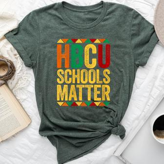 Hbcu Schools Matter Historical Black College Alumni Bella Canvas T-shirt - Monsterry DE