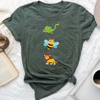 Hose Bee Lion Cute Bella Canvas T-shirt - Monsterry