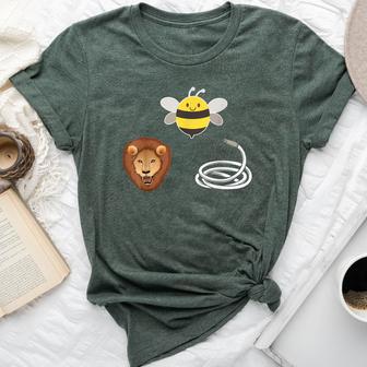 Hose Bee Lion Bee Lover Beekeeper Bella Canvas T-shirt - Monsterry