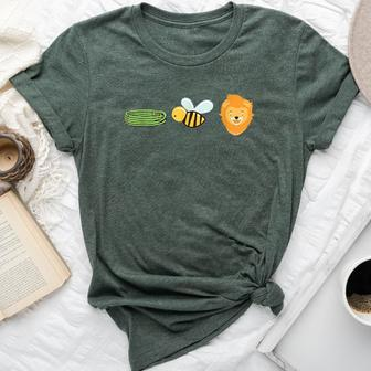 Hose Bee Lion Animal Pun Dad Joke Bella Canvas T-shirt - Monsterry