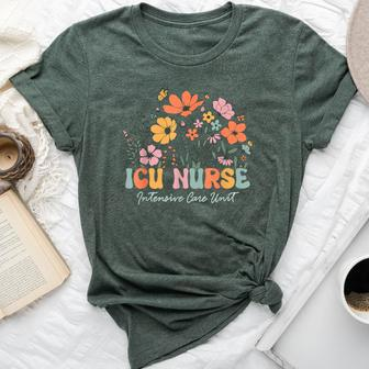 Icu Nurse Intensive Care Unit Nurse Nursing Nurse Week Bella Canvas T-shirt - Seseable