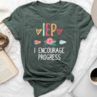 Iep I Encourage Progress Special Teacher Bella Canvas T-shirt - Monsterry CA