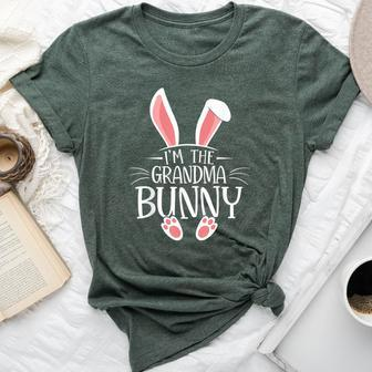 I'm The Grandma Bunny Cute Matching Family Easter Day Bella Canvas T-shirt | Mazezy DE
