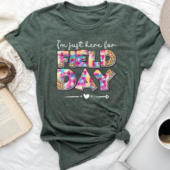 I'm Just Here For Field Day 2023 Last Day Of School Teacher Bella Canvas T-shirt - Monsterry DE