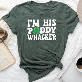 I'm His Paddy Whacker Groovy Couples St Patrick's Day Bella Canvas T-shirt - Monsterry AU