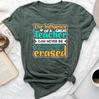 Influence Of Great Teacher Can Never Be Erased Theater Lover Bella Canvas T-shirt | Mazezy