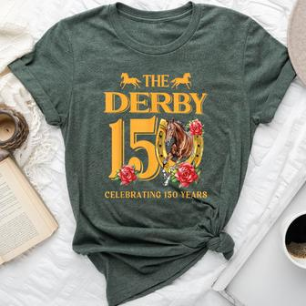 It's Derby 150 Yall 150Th Horse Racing Talk Derby To Me Bella Canvas T-shirt | Mazezy