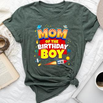 Its My Mom Birthday Boy Mom And Dad Space Astronaut Family Bella Canvas T-shirt - Monsterry AU