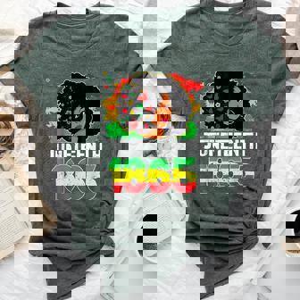 Junenth Is My Independence Day Black Freedom 1865 Bella Canvas T-shirt | Mazezy