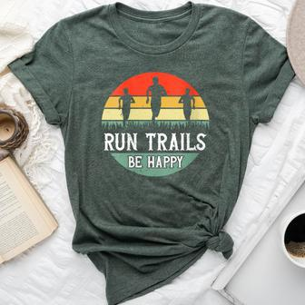 Keep Hammering Mountain Trail Runner Motivational Bella Canvas T-shirt - Monsterry AU