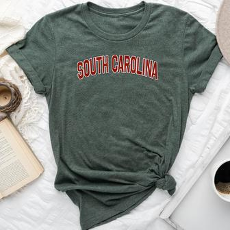 Kid Retro Vintage South Carolina State Varsity Bella Canvas T-shirt | Mazezy UK