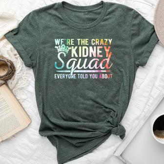 Kidney Squad Nephrology Nurse Dialysis Technician Bella Canvas T-shirt - Thegiftio UK