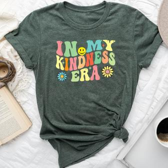 In My Kindness Era Retro Groovy Light Smile Face Bella Canvas T-shirt | Mazezy