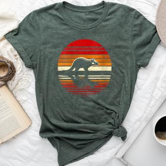 Kinkajou Sunset Retro Style Safari Vintage 70S Bella Canvas T-shirt - Monsterry CA