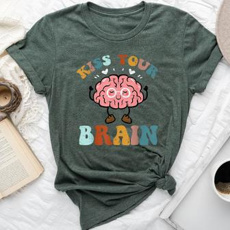 Kiss Your Brain Special Educatin Teacher Sped Women Bella Canvas T-shirt - Monsterry