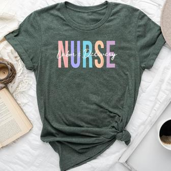 Labor And Delivery Nurse Bella Canvas T-shirt - Thegiftio UK