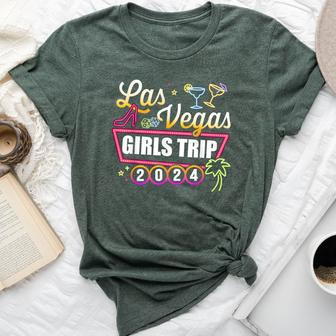 Las Vegas 2024 Girls Trip Matching Besties Party Squad Bella Canvas T-shirt | Seseable CA