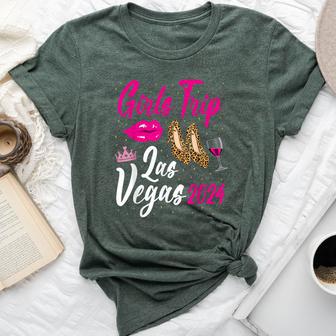 Las Vegas Girls Trip 2024 Leopard Bachelor Birthday Party Bella Canvas T-shirt - Seseable