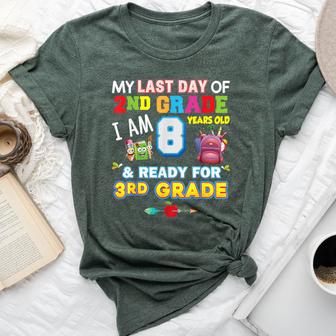 My Last Day Of 2Nd Grade I'm 8 Years Old And Ready For 3Rd Bella Canvas T-shirt - Monsterry CA