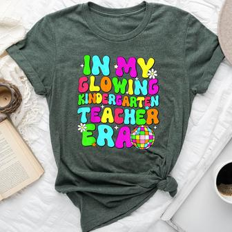 Last Day Of School In My Glowing Kindergarten Teacher Era Bella Canvas T-shirt - Monsterry DE