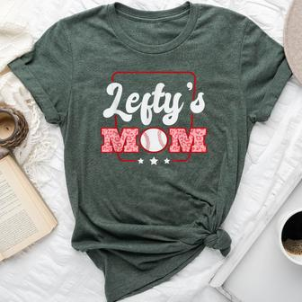 Lefty’S Mom Baseball Left Handed People And Lefty Bella Canvas T-shirt - Monsterry
