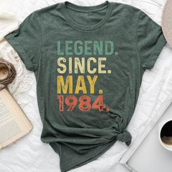 Legend Since May 1984 Vintage 40Th Birthday Women Bella Canvas T-shirt - Monsterry CA