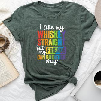 Lgbt Pride Ally Pun March Parade Whiskey Equality Dont Hate Bella Canvas T-shirt - Monsterry DE
