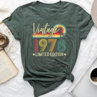 Limited Edition Vintage 1978 44Th Birthday 44 Years Old Bella Canvas T-shirt - Monsterry AU