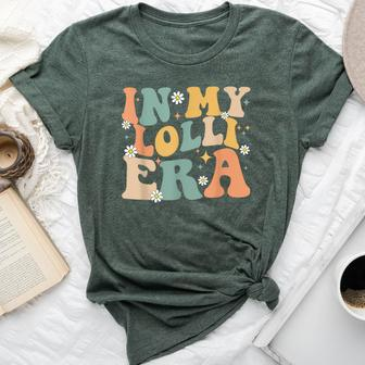 In My Lolli Era Lover Groovy Retro Mom Mother's Day Bella Canvas T-shirt - Monsterry UK