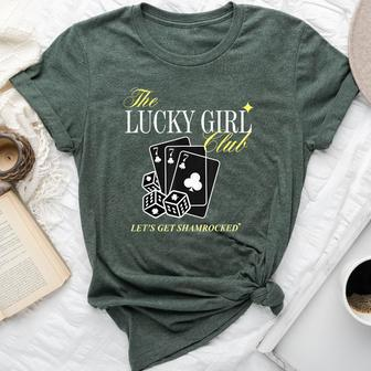 The Lucky Girl Club Let’S Get Shamrocked Bella Canvas T-shirt - Monsterry CA