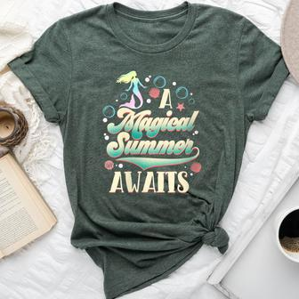 A Magical Summer Awaits Mermaid Beach Bella Canvas T-shirt - Monsterry UK