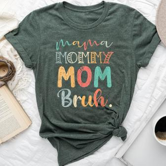 Mama Mommy Mom Bruh Vintage Cute Bella Canvas T-shirt - Monsterry DE