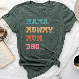 Mama Mummy Mum Bro For Mum Vintage Bella Canvas T-shirt - Monsterry DE