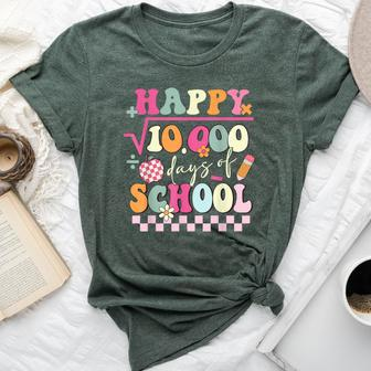 Math Formula 100 Days Of School Teacher 100Th Day Of School Bella Canvas T-shirt | Mazezy