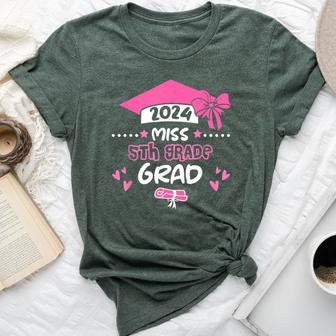 Miss 5Th Grade Grad Graduation Graduate Class Of 2024 Bella Canvas T-shirt - Seseable
