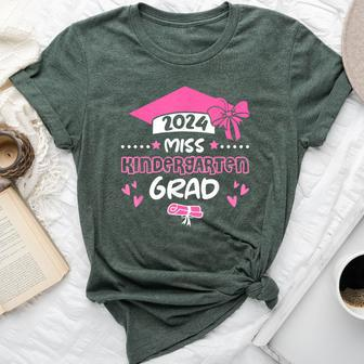 Miss Kindergarten Grad Graduation Graduate Class Of 2024 Bella Canvas T-shirt - Seseable