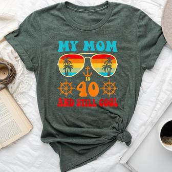 My Mom Is 40 And Still Cool Vintage Cruise 40 Years Bella Canvas T-shirt - Monsterry